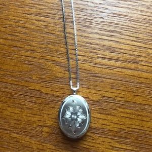 Oval Locket Necklace
